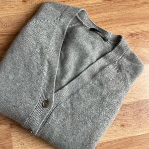 Jenni Kayne Sanford Gray Cardigan Sweater